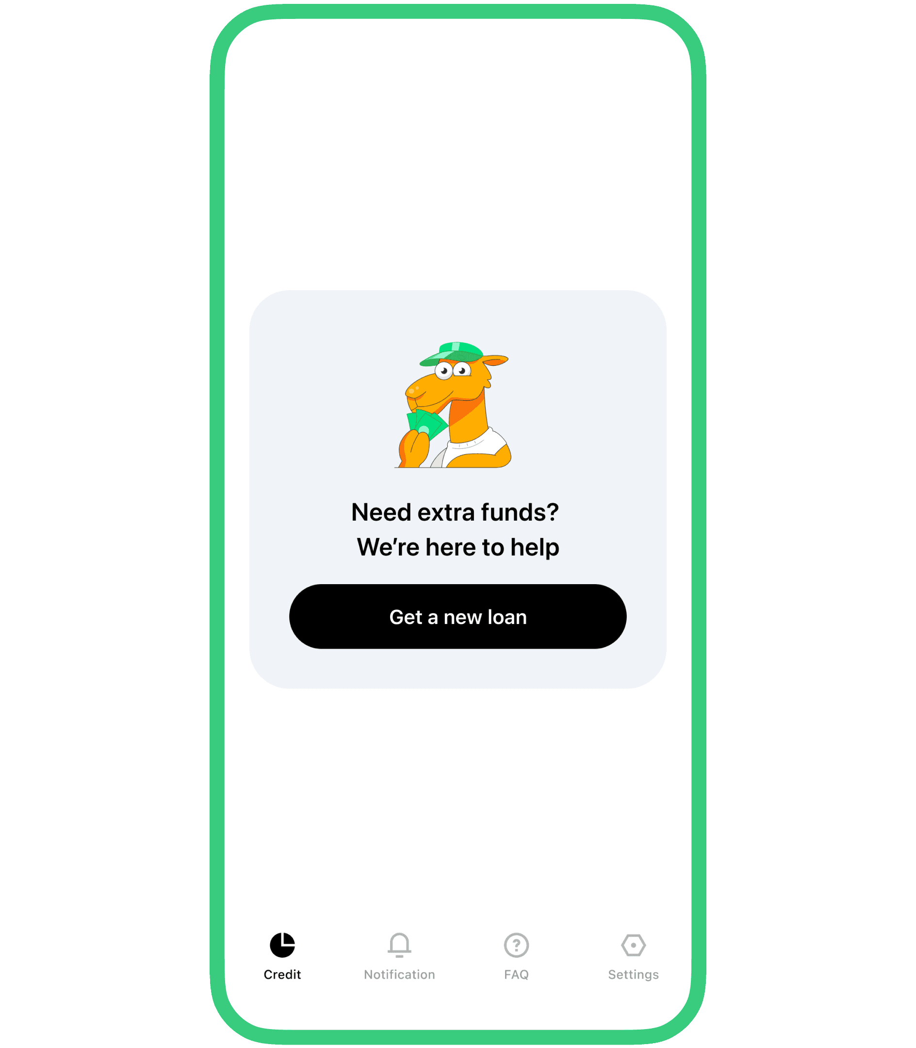 Credit+ mobile app