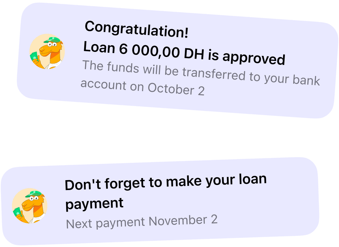 Get instant notifications